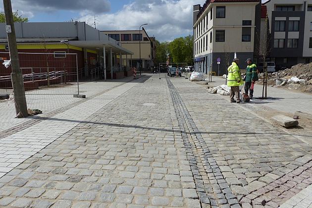 Długosza z nowym brukiem, czas na Młynarską