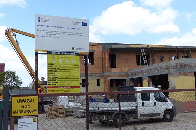 BAZA w budowie. Przy ul. Łokietka powstaje Klub Osiedlowy