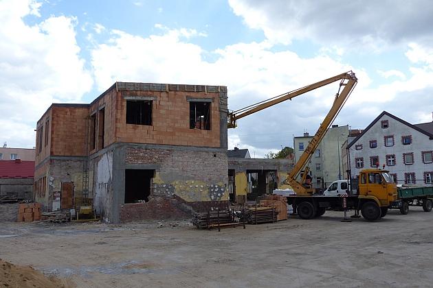 BAZA w budowie. Przy ul. Łokietka powstaje Klub Osiedlowy