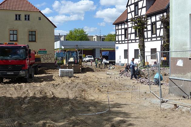 Długosza i Gdańska otwarte. Wykopy na Przyzamcze