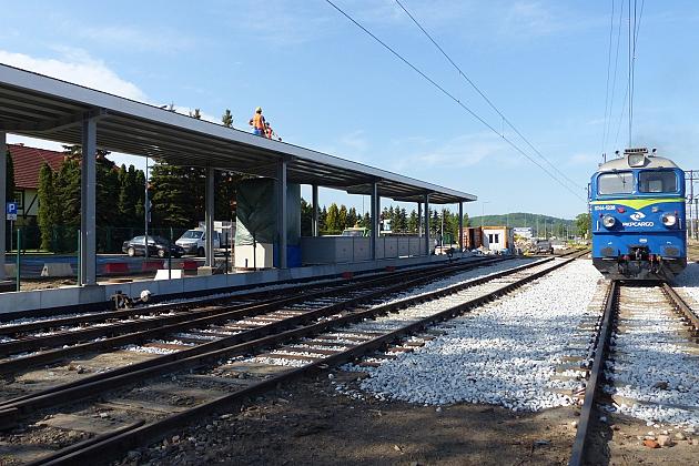 Próby obciążeniowe tunelu pod torami