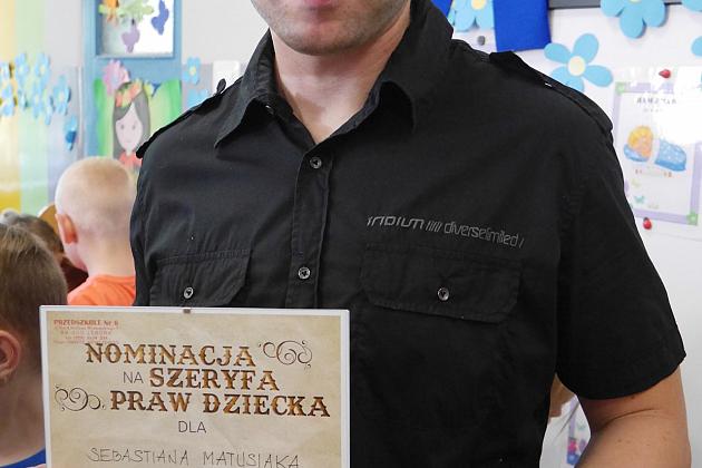 Przedszkole nr 6 odznaczyło „Szeryfów Praw Dziecka”