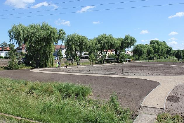 Przy Czołgistów powstaje teren zielony