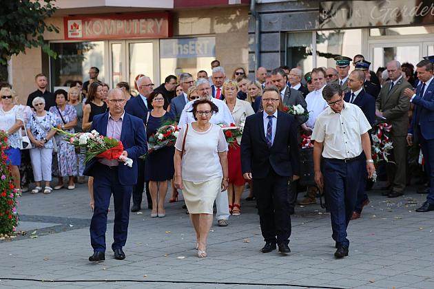 Lęborczanie uczcili 80 rocznicę wybuchu II wojny światowej