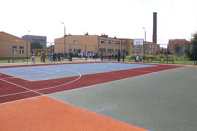 Otwarcie boiska przy Powiatowym Centrum Edukacyjnym