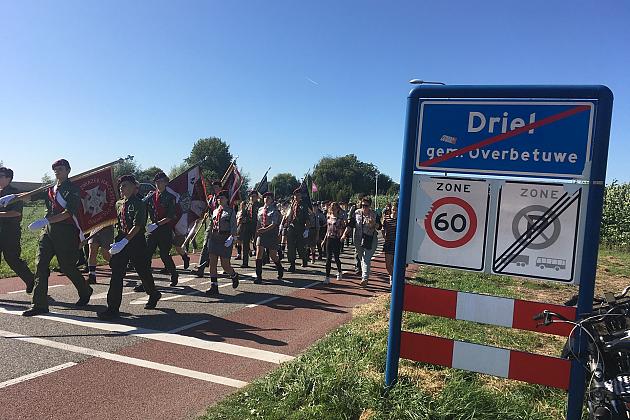 Harcerze z Lęborka na 75. rocznicy Operacji Market Garden