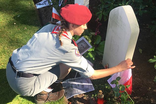 Harcerze z Lęborka na 75. rocznicy Operacji Market Garden