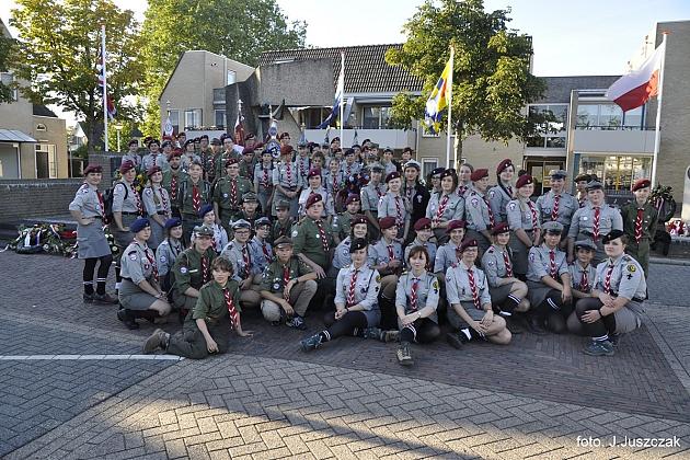 Harcerze z Lęborka na 75. rocznicy Operacji Market Garden