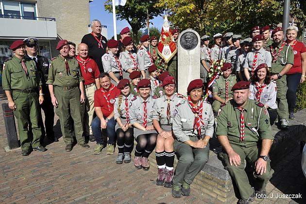 Harcerze z Lęborka na 75. rocznicy Operacji Market Garden