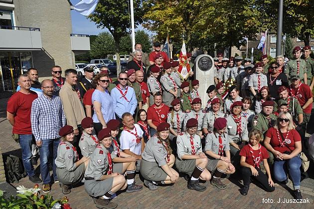 Harcerze z Lęborka na 75. rocznicy Operacji Market Garden