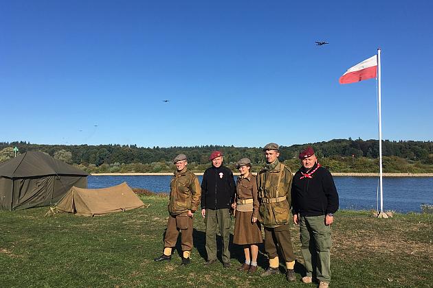 Harcerze z Lęborka na 75. rocznicy Operacji Market Garden