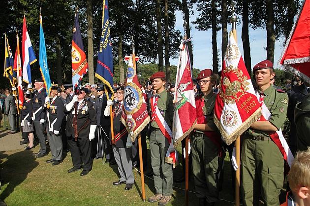 Harcerze z Lęborka na 75. rocznicy Operacji Market Garden