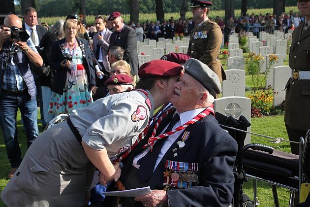 Harcerze z Lęborka na 75. rocznicy Operacji Market Garden