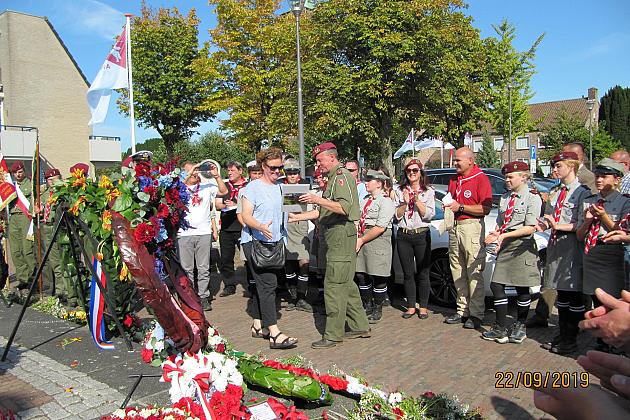 Harcerze z Lęborka na 75. rocznicy Operacji Market Garden