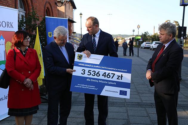 Lęborski Węzeł Przesiadkowy z dodatkowym finansowaniem