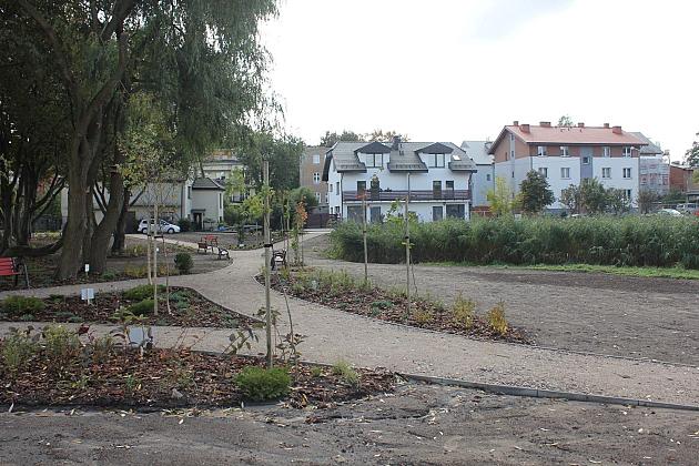 Nowy minipark przy ulicy Gierymskiego