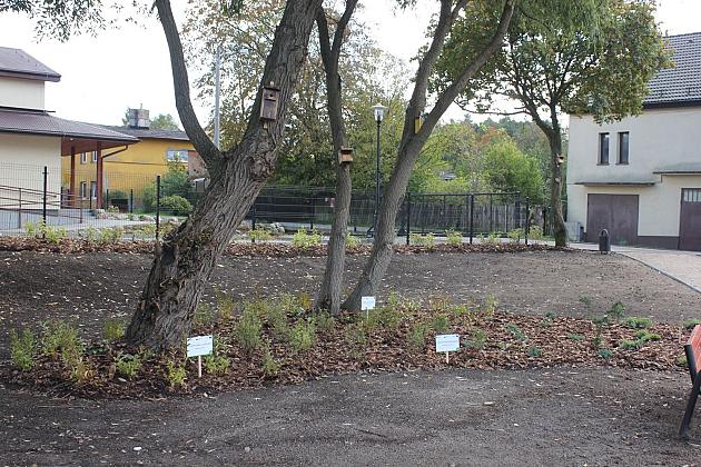 Nowy minipark przy ulicy Gierymskiego