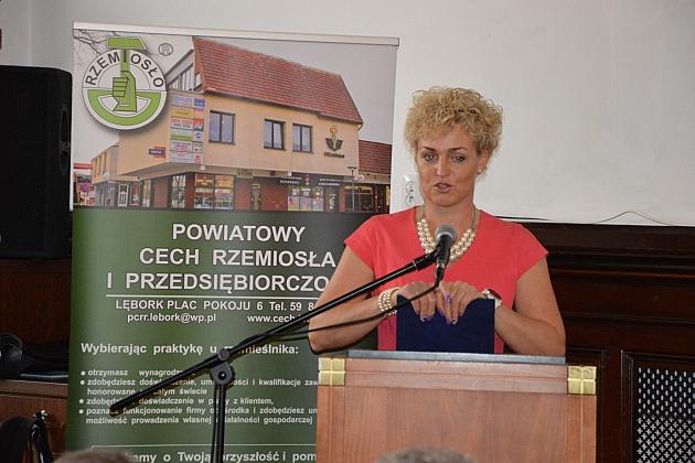 Pasowanie czeladników w ratuszu