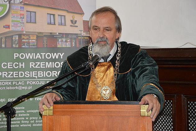 Pasowanie czeladników w ratuszu