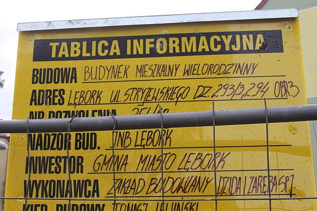 Budowa 8 mieszkań komunalnych przy ul. Stryjewskiego