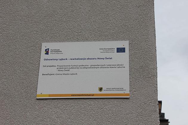 Rewitalizacja budynków zmienia „Lębork Nowy Świat”