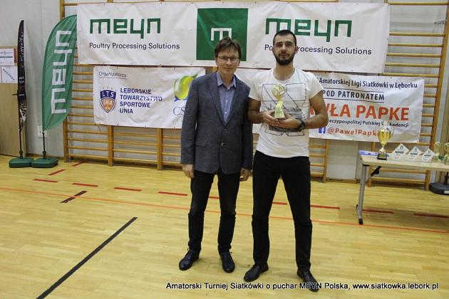 AZS Uniwersytet Gdański zwycięzcą Amatorskiego Turnieju Siatkówki o puchar MEYN Polska