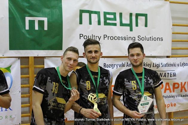 AZS Uniwersytet Gdański zwycięzcą Amatorskiego Turnieju Siatkówki o puchar MEYN Polska