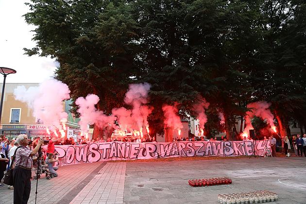 Lębork uczcił 77. Rocznicę wybuchu Powstania Warszawskiego