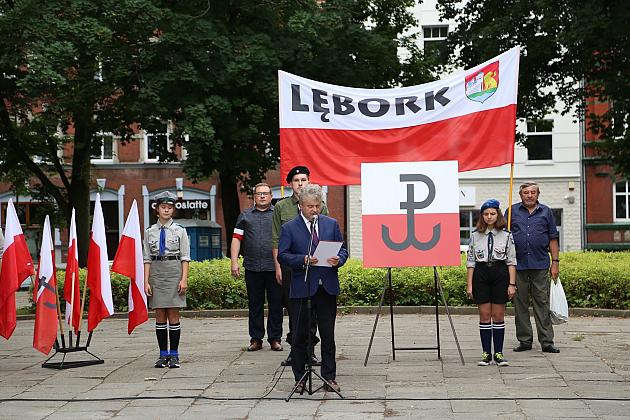 Lębork uczcił 77. Rocznicę wybuchu Powstania Warszawskiego