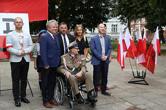Lębork uczcił 77. Rocznicę wybuchu Powstania Warszawskiego
