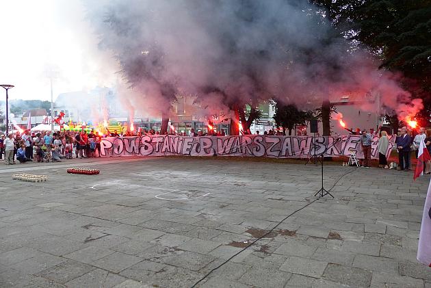 Lębork uczcił 77. Rocznicę wybuchu Powstania Warszawskiego