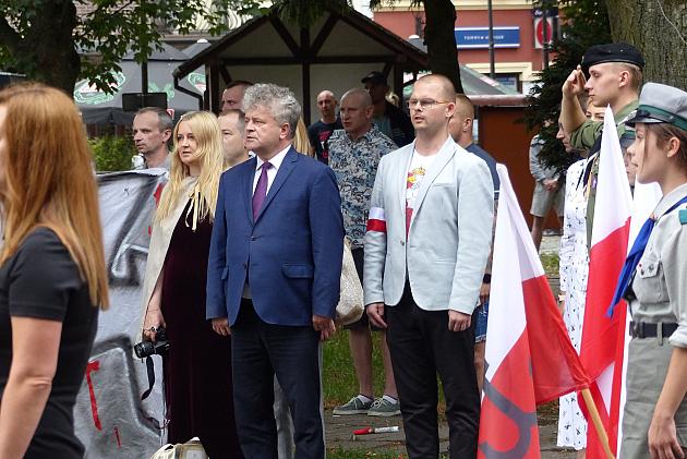 Lębork uczcił 77. Rocznicę wybuchu Powstania Warszawskiego