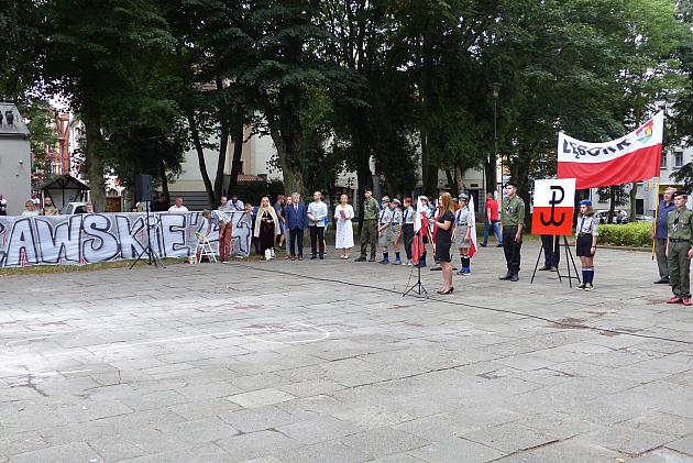 Lębork uczcił 77. Rocznicę wybuchu Powstania Warszawskiego