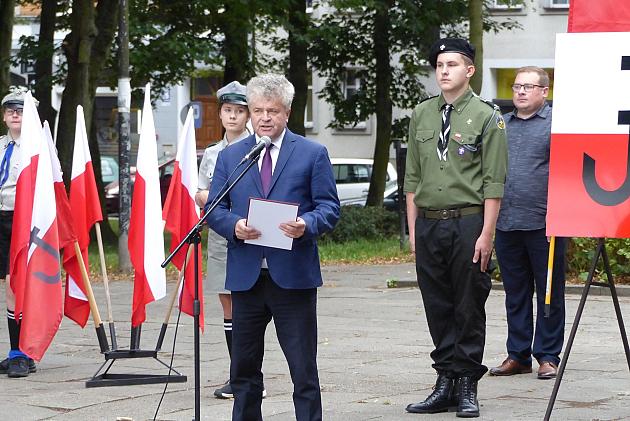 Lębork uczcił 77. Rocznicę wybuchu Powstania Warszawskiego