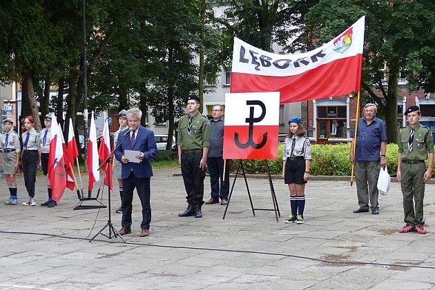 Lębork uczcił 77. Rocznicę wybuchu Powstania Warszawskiego