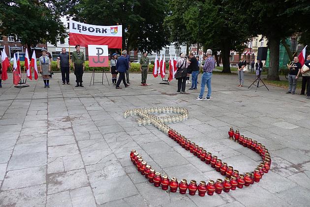 Lębork uczcił 77. Rocznicę wybuchu Powstania Warszawskiego