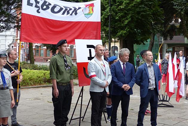 Lębork uczcił 77. Rocznicę wybuchu Powstania Warszawskiego