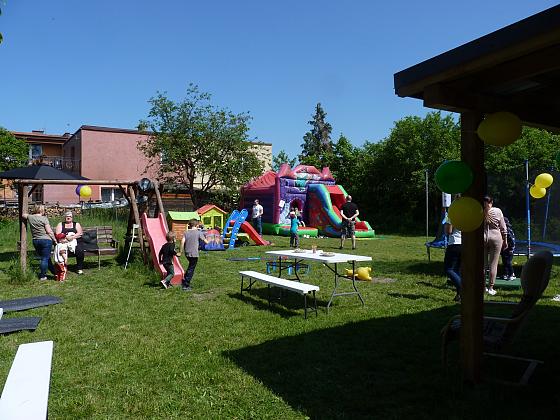 Piknik dla dzieci w rewitalizowanym obszarze