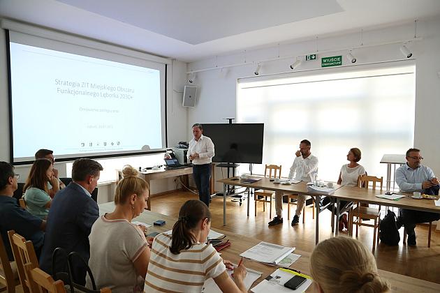 Zintegrowane Inwestycje Terytorialne Miejskiego Obszaru Funkcjonalnego Lęborka spotkanie konsultacyjne