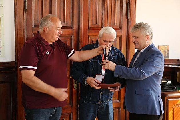 Podziękowania za propagowanie sportowego stylu życia