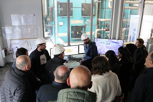 Delegacja z Gruzji w Lęborku: wizyta studyjna w zakresie termomodernizacji i odnawialnych źródeł energii