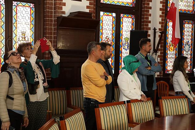 Nauczyciele z Włoch i Turcji z wizytą w ratuszu