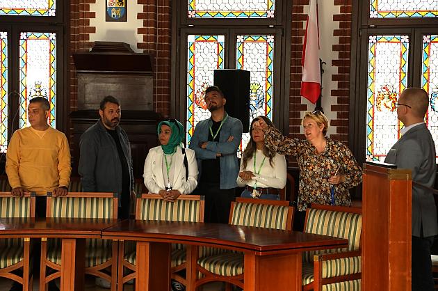 Nauczyciele z Włoch i Turcji z wizytą w ratuszu