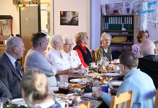 Wspólna Wigilia Seniorów z Lęborka