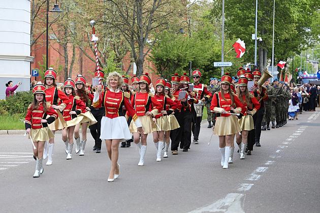 Lęborczanie uroczyście świętowali 234. rocznicę uchwalenia Konstytucji 3 Maja
