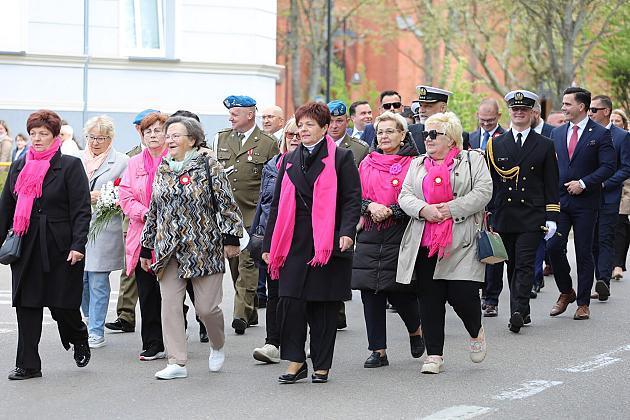 Lęborczanie uroczyście świętowali 234. rocznicę uchwalenia Konstytucji 3 Maja