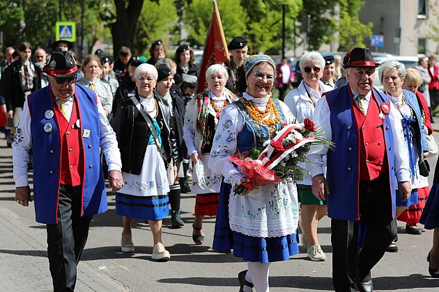 Lęborczanie uroczyście świętowali 234. rocznicę uchwalenia Konstytucji 3 Maja