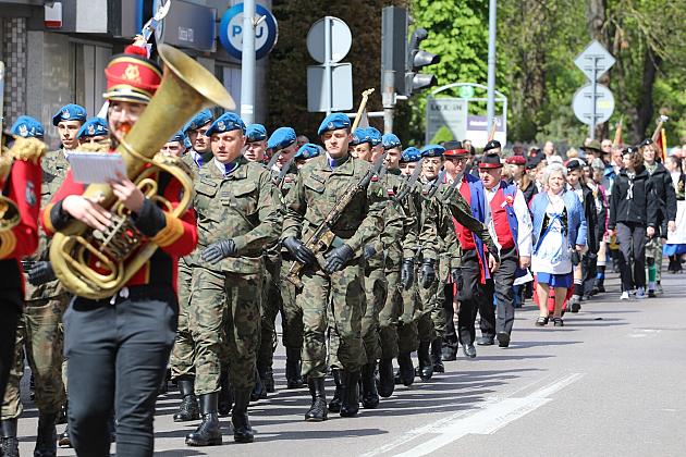 Lęborczanie uroczyście świętowali 234. rocznicę uchwalenia Konstytucji 3 Maja