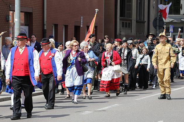 Lęborczanie uroczyście świętowali 234. rocznicę uchwalenia Konstytucji 3 Maja