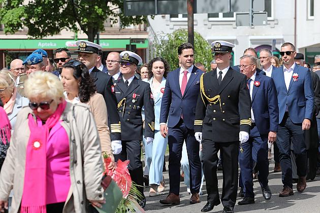 Lęborczanie uroczyście świętowali 234. rocznicę uchwalenia Konstytucji 3 Maja